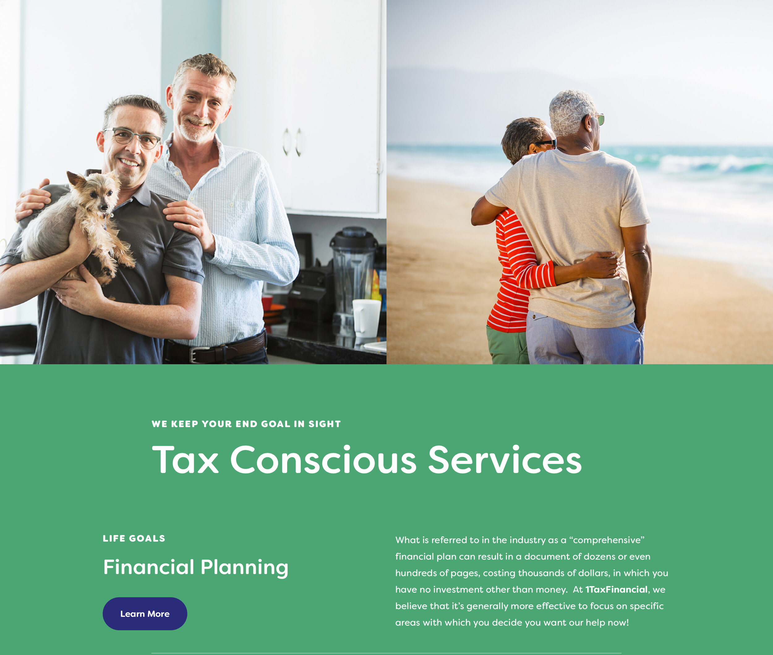 1 tax financial website