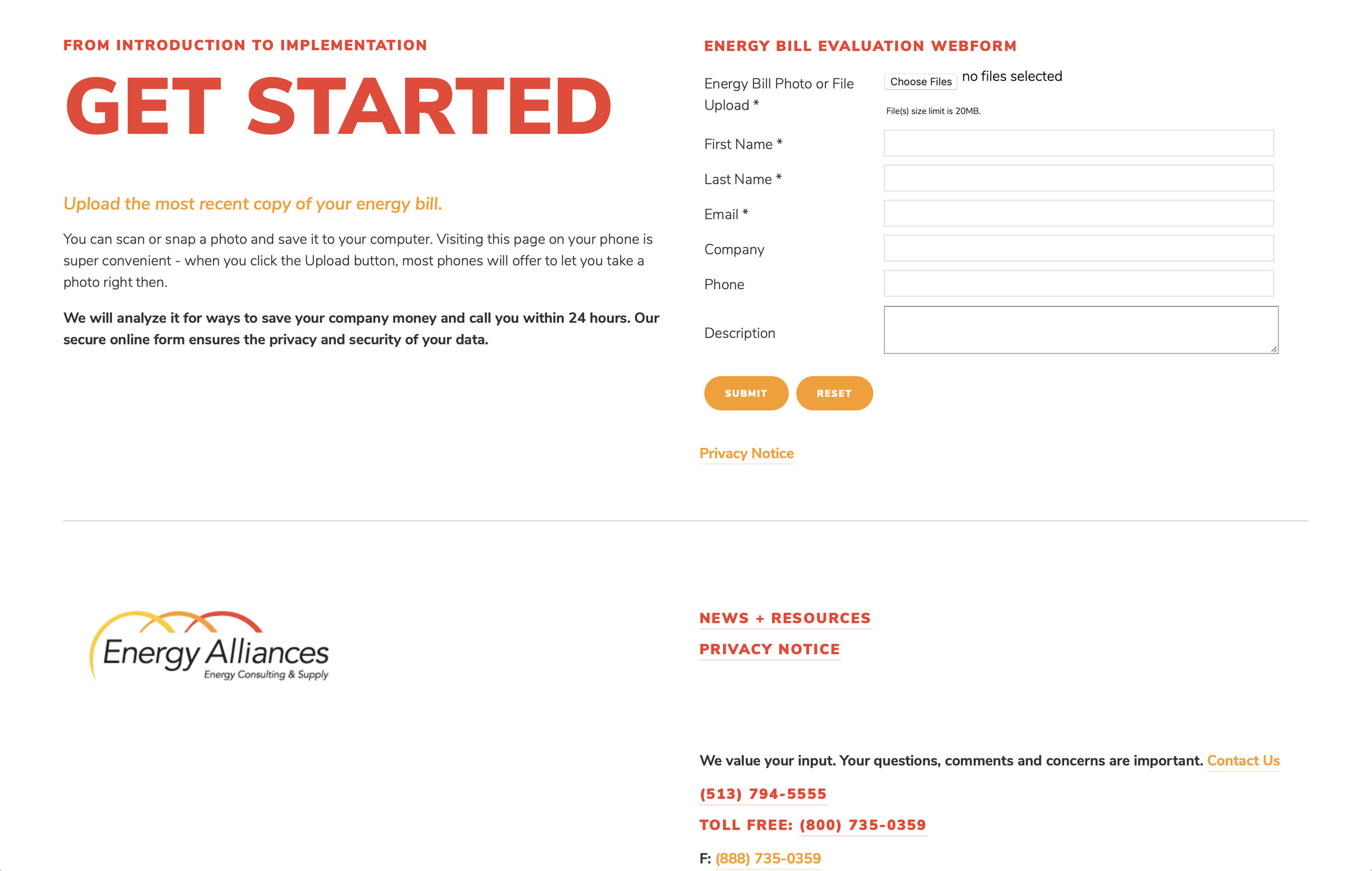 energy alliances website