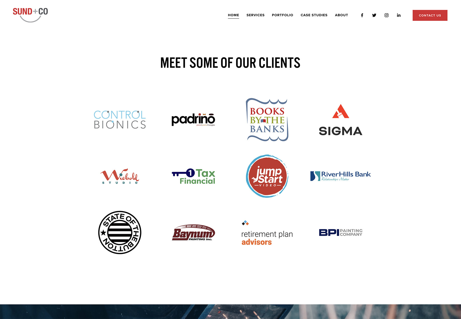 sund + co website