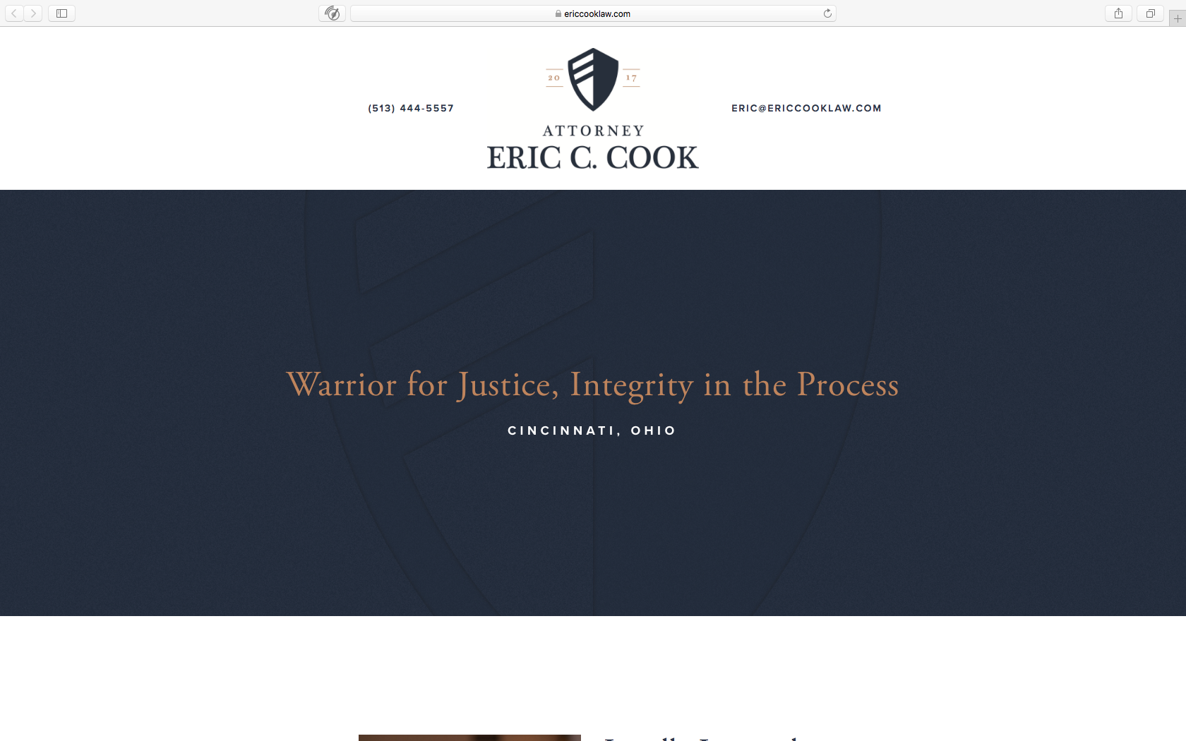 Eric C. Cook website